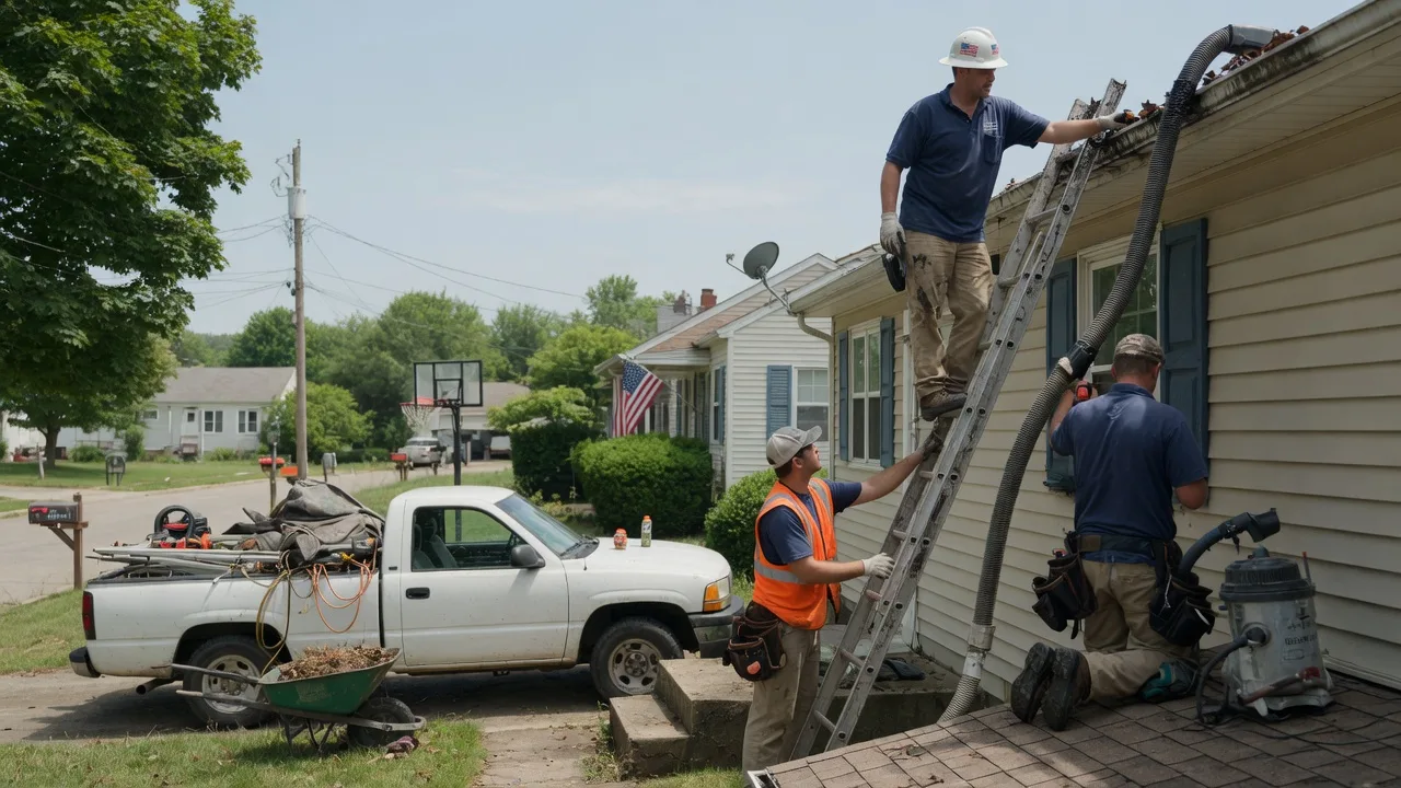 Gutter Installation in Oakland City, IN near me